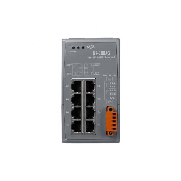 NS 208AGCR Unmanaged Ethernet Switch 02 121669