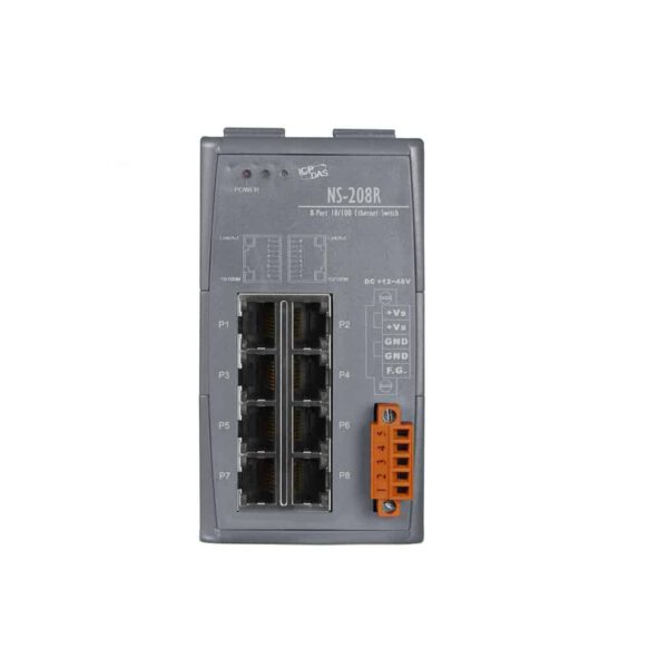 NS 208RCR Unmanaged Ethernet Switch 02 127053