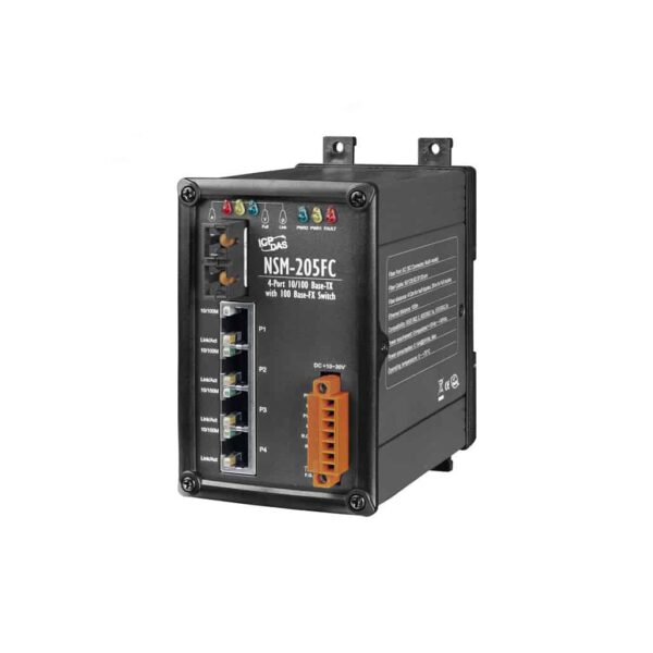NSM 205FCCR Unmanaged Ethernet Switch 01 114579