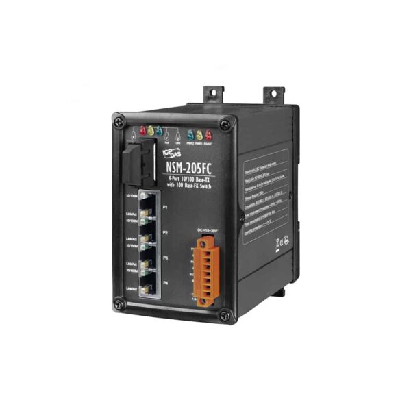NSM 205FCCR Unmanaged Ethernet Switch 03 114579