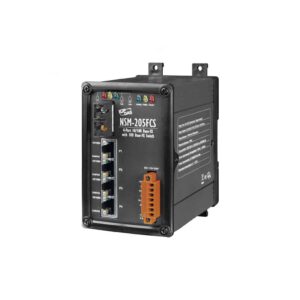 NSM-205FCS CR : Ethernet Switch/4 Eth/1 Fiber/SC/Si-Mod/15km/Metal