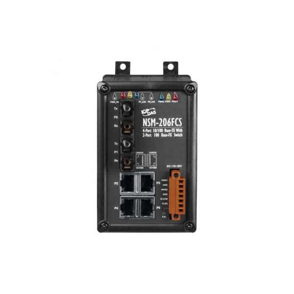 NSM 206FCSCR Unmanaged Ethernet Switch 02 115842
