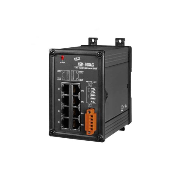 NSM 208AGCR Unmanaged Ethernet Switch 01 121670