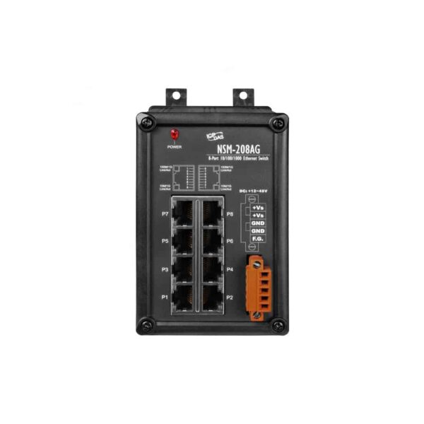 NSM 208AGCR Unmanaged Ethernet Switch 02 121670