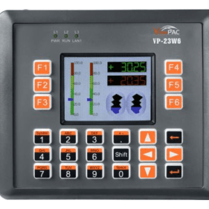 ICP DAS VP-23W6-EN CR : ViewPAC Controller/CE 5.0/ISaGRAF-InduSoft/3.5″LCD