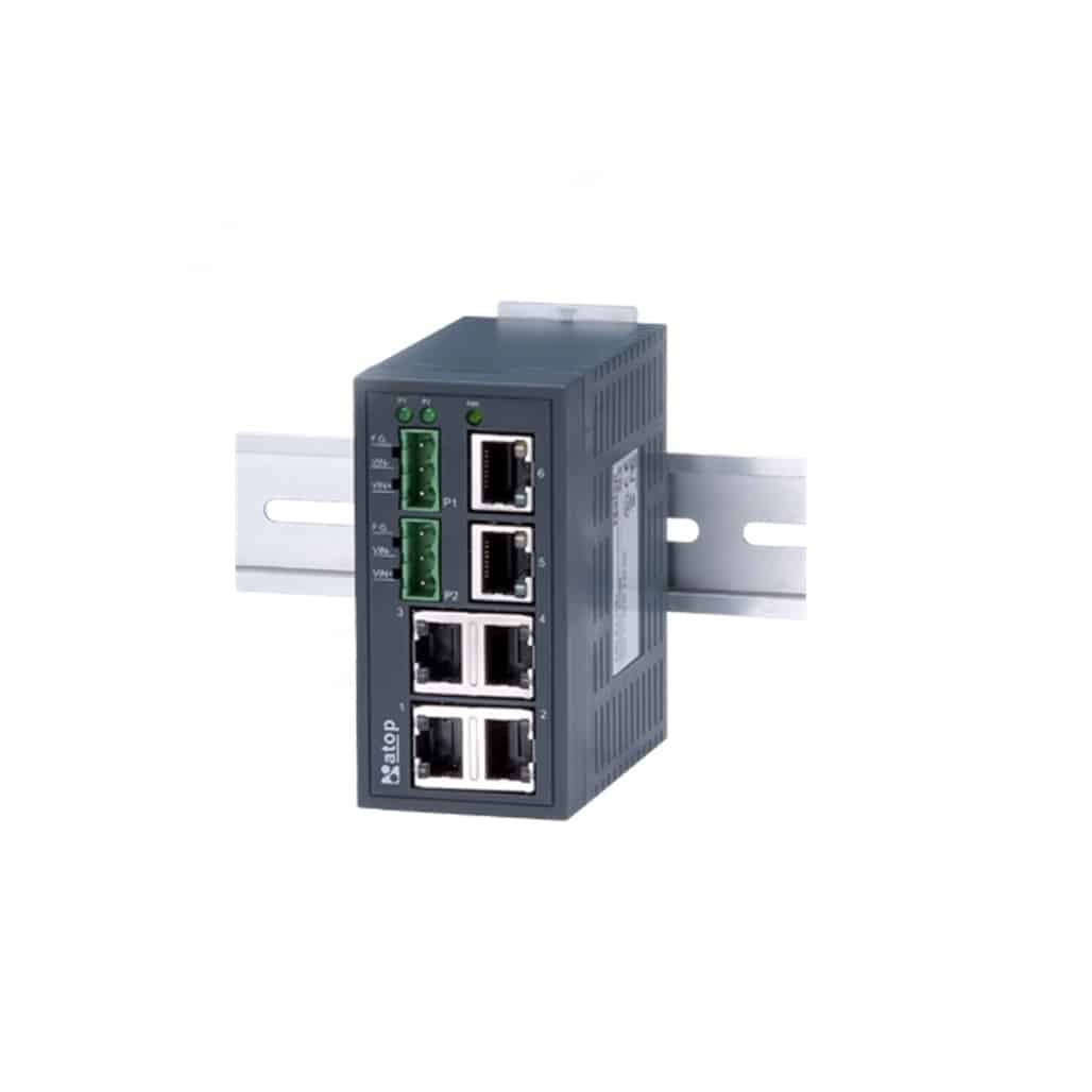Industrial 8-Port Unmanaged Fast Ethernet Switch, EH2308