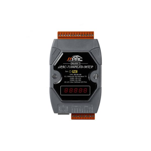 uPAC 7186EX MTCP GCR MiniOS Automation Controller 02 118467
